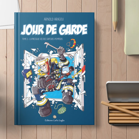 jour de garde bande dessinée pompier sapeur-pompier