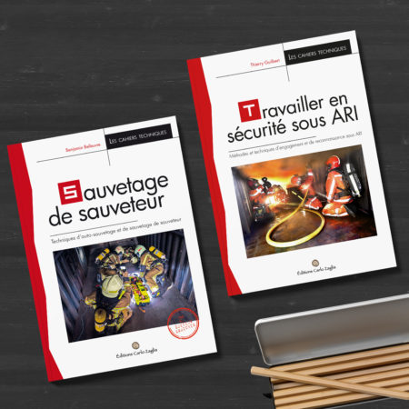 pack sécurité sapeur-pompier Sauvetage de sauveteur Travailler en sécurité sous ARI Appareil respiratoire isolant