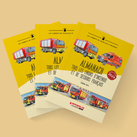 Almanach 2024, tous les engins d'incendie et de secours français