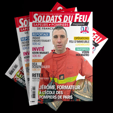 soldats du feu magazine n°121, pompiers, sécurité civile, reportage, pompiers de paris, new york, rosenbauer, sdis 80, sdis 62, feu d'immeuble, luxembourg