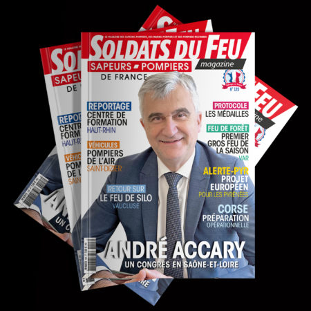 soldats du feu magazine numéro 123, andre accary, CNSPF