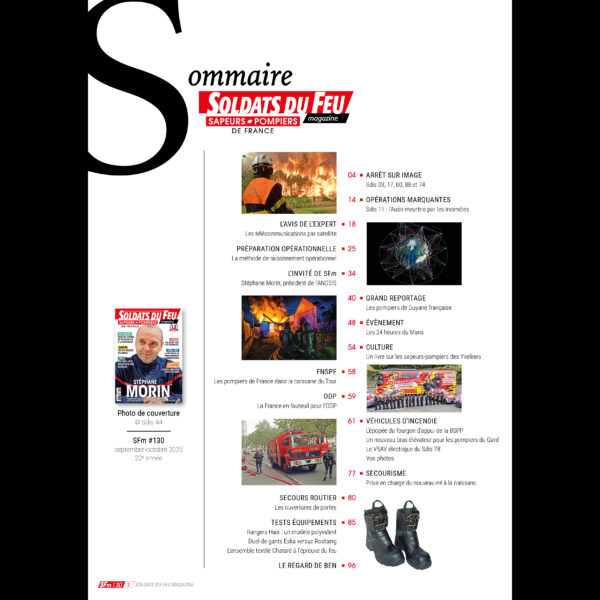 Soldats du Feu magazine n°130